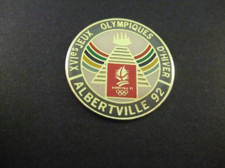 Hiver Olympische winterspelen 1992 Albertville regenboog